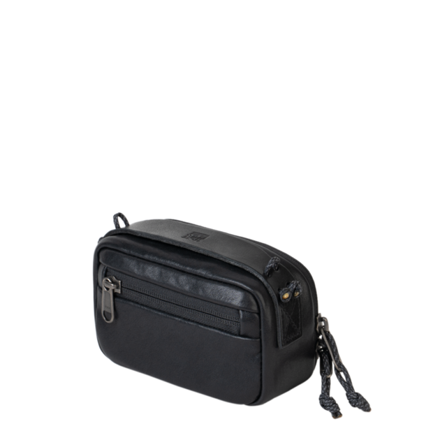 Full Leather Portable Camera Pouch M